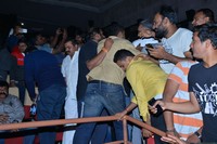 Balakrishna watches Gautamiputra Satakarni at Bramarambha theatre